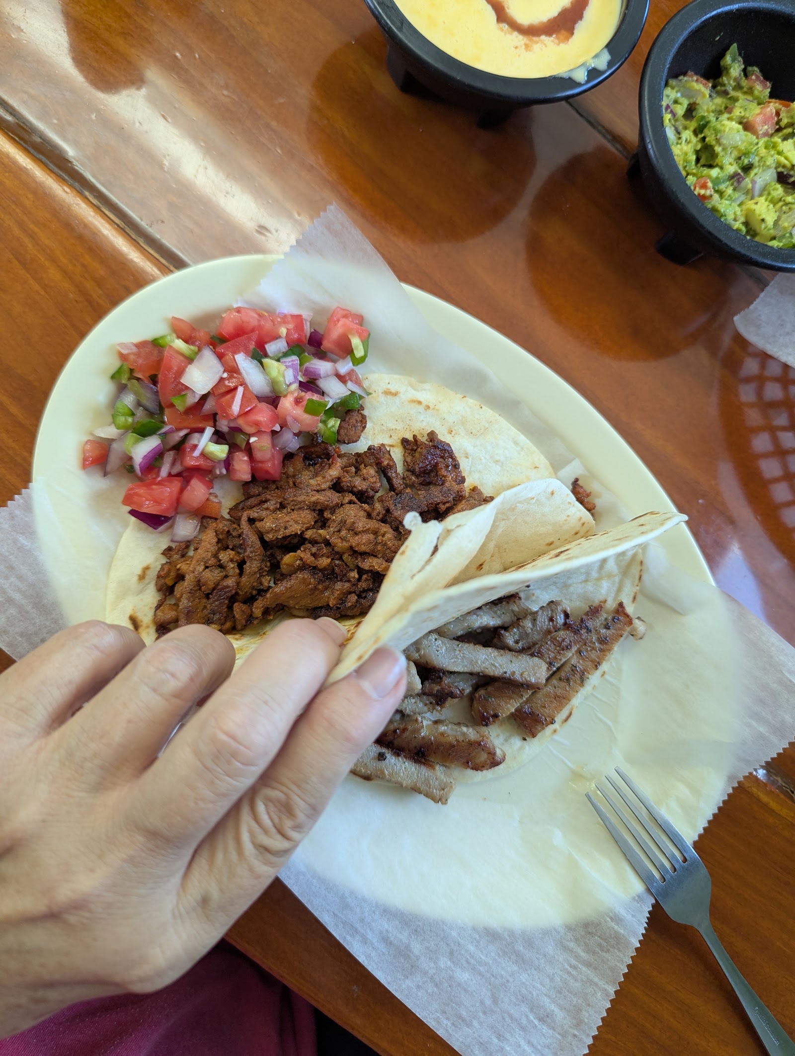 Fresh Mexican dishes served at La Pasada Mexican Restaurant